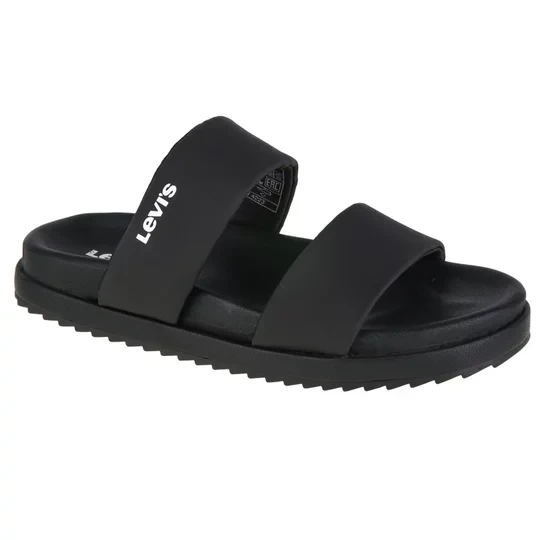 Zdjęcie produktu Levi's Lydia Padded 235637-847-559, Damskie, Czarne, klapki, tkanina, rozmiar: 36