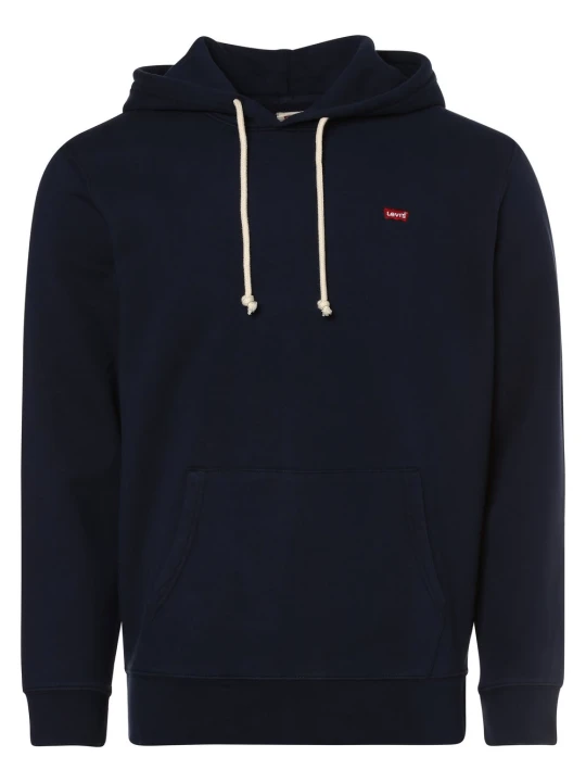 Zdjęcie produktu Levi' bluza z kapturem Mężczyźni Materiał dresowy niebieski Levi's