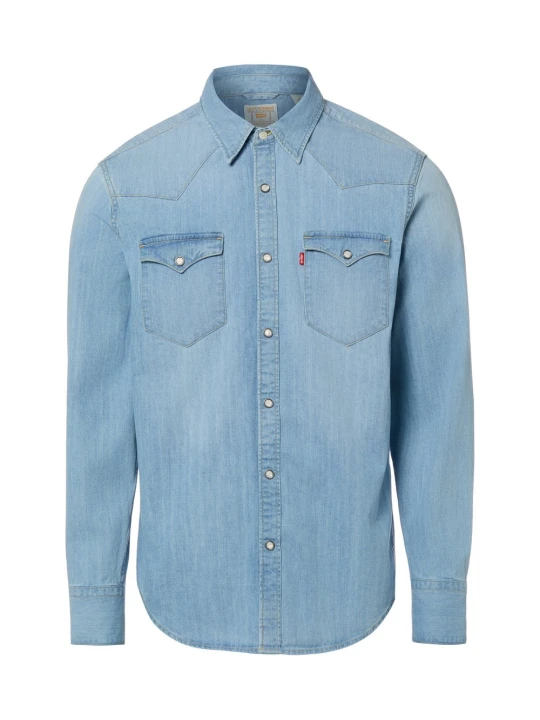 Zdjęcie produktu Levi' koszula dżinsowa Mężczyźni Regular Fit Bawełna niebieski Levi's