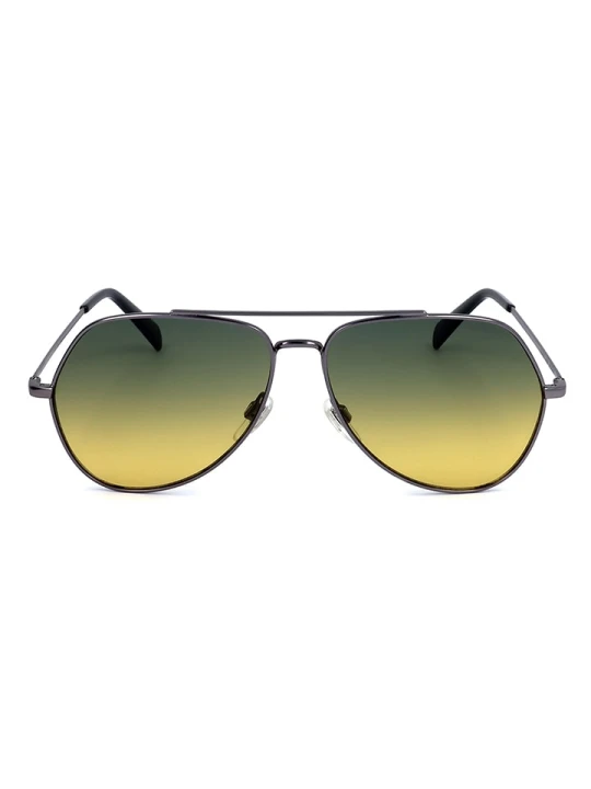 Zdjęcie produktu Levi's Męskie okulary przeciwsłoneczne w kolorze srebrno-zielono-żółtym rozmiar: 57