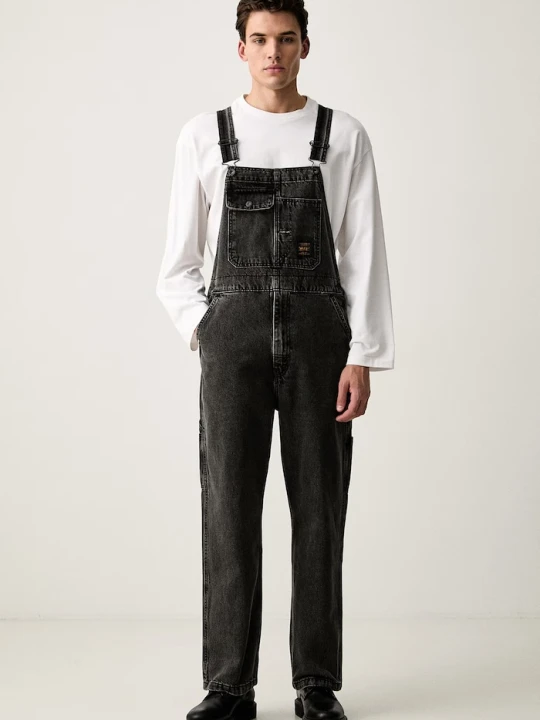 Zdjęcie produktu Levi's ogrodniczki męskie LOOSE OVERALLS x WORKWEAR czarny