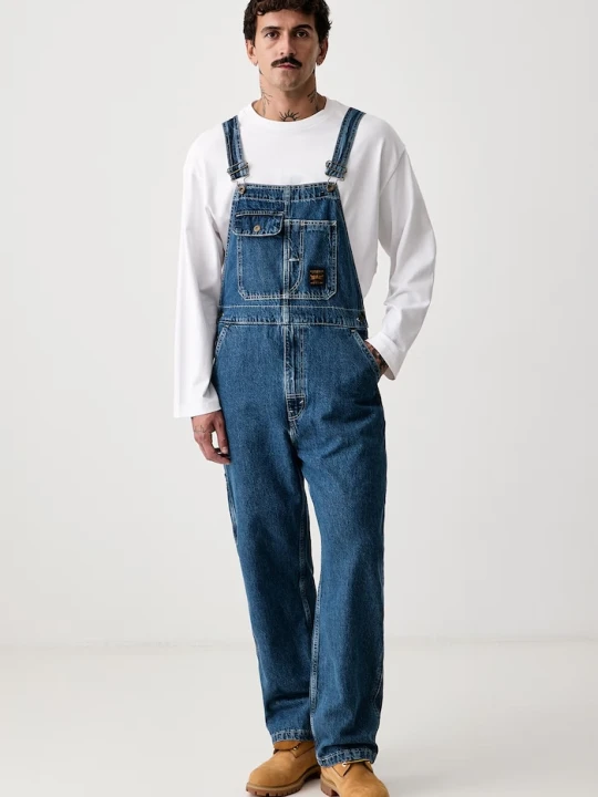 Zdjęcie produktu Levi's ogrodniczki męskie LOOSE OVERALLS x WORKWEAR niebieski