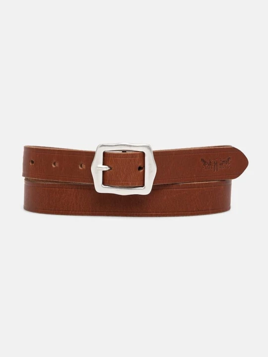 Zdjęcie produktu Levi's pasek skórzany brązowy