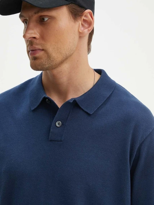 Zdjęcie produktu Levi's polo bawełniane granatowy