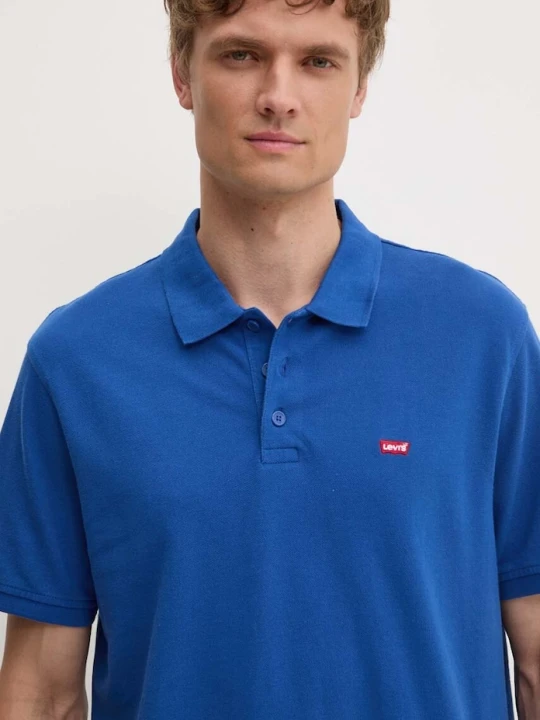 Zdjęcie produktu Levi's polo bawełniane niebieski