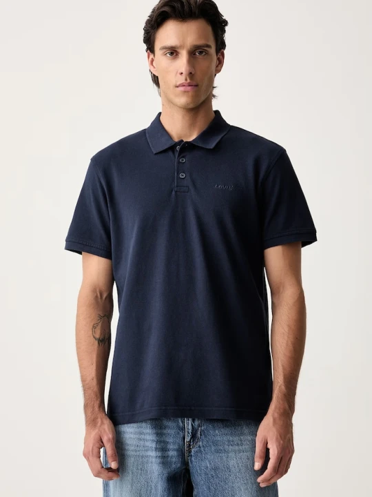 Zdjęcie produktu Levi's polo męskie bawełniane HM POLO COSTCO granatowy