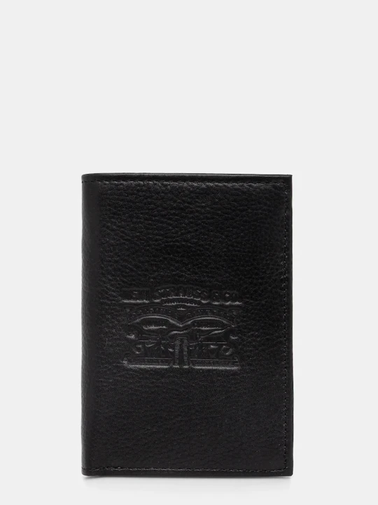 Zdjęcie produktu Levi's - Portfel skórzany czarny