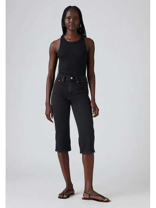 Zdjęcie produktu Levi's Rybaczki dżinsowe - Regular fit - w kolorze czarnym rozmiar: W27