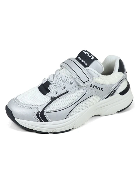 Zdjęcie produktu Levi's Sneakersy w kolorze srebrno-biało-czarnym rozmiar: 30