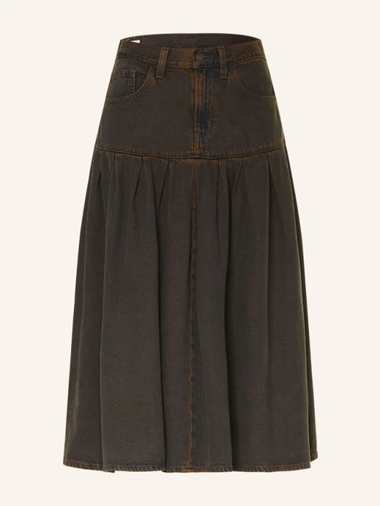 Zdjęcie produktu Levi's® Spódnica Dżinsowa blau CIEMNOBRĄZOWY