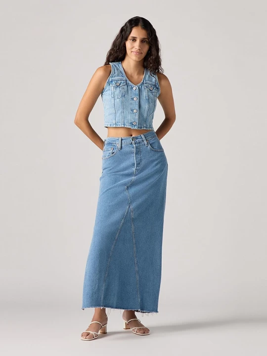 Zdjęcie produktu Levi's Spódnica dżinsowa w kolorze niebieskim rozmiar: W28