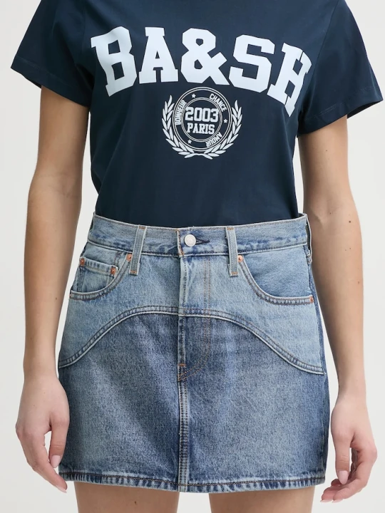 Zdjęcie produktu Levi's spódnica ICON SKIRT WESTERN YOKE niebieski