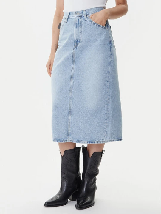Zdjęcie produktu Levi's® Spódnica jeansowa 001VH-0001 Niebieski Regular Fit