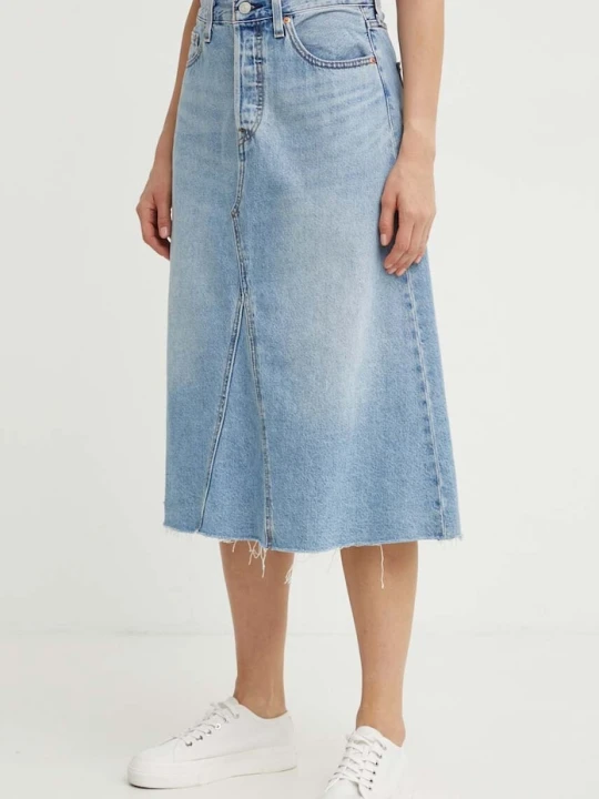 Zdjęcie produktu Levi's spódnica jeansowa niebieski