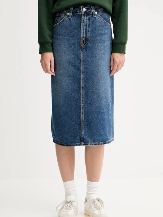 Zdjęcie produktu Levi's spódnica jeansowa niebieski