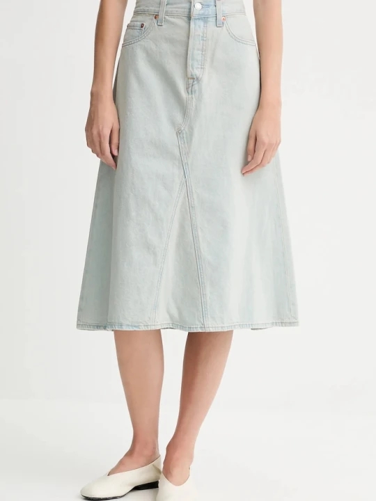 Zdjęcie produktu Levi's spódnica jeansowa niebieski