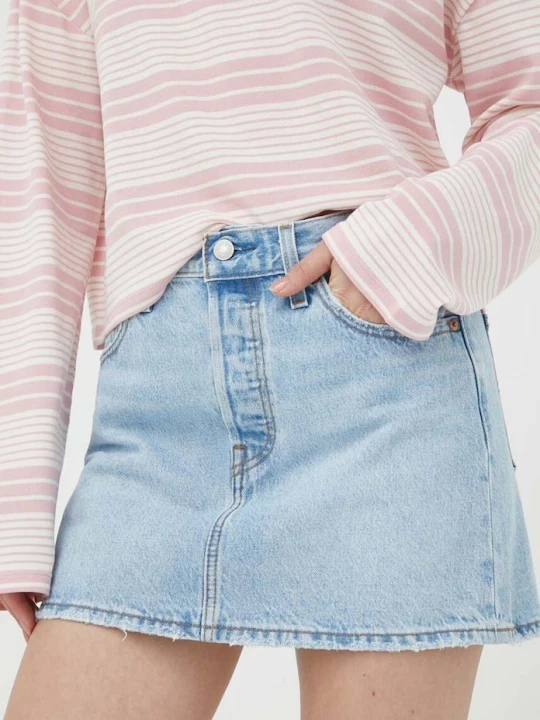 Zdjęcie produktu Levi's spódnica jeansowa niebieski