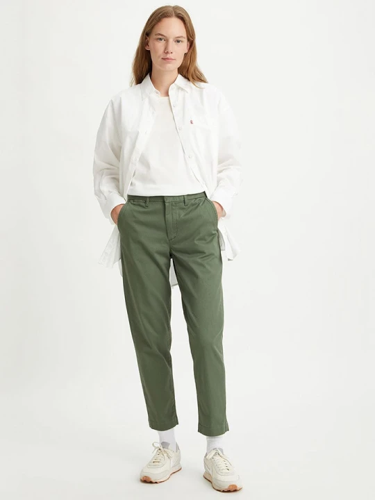 Zdjęcie produktu Levi's Spodnie chino w kolorze zielonym rozmiar: W25/L29