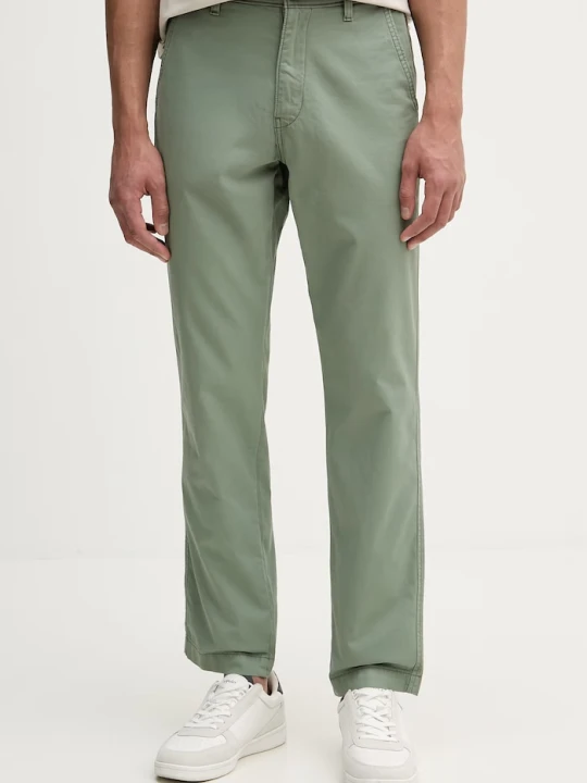 Zdjęcie produktu Levi's spodnie chinos męskie bawełniane zielony