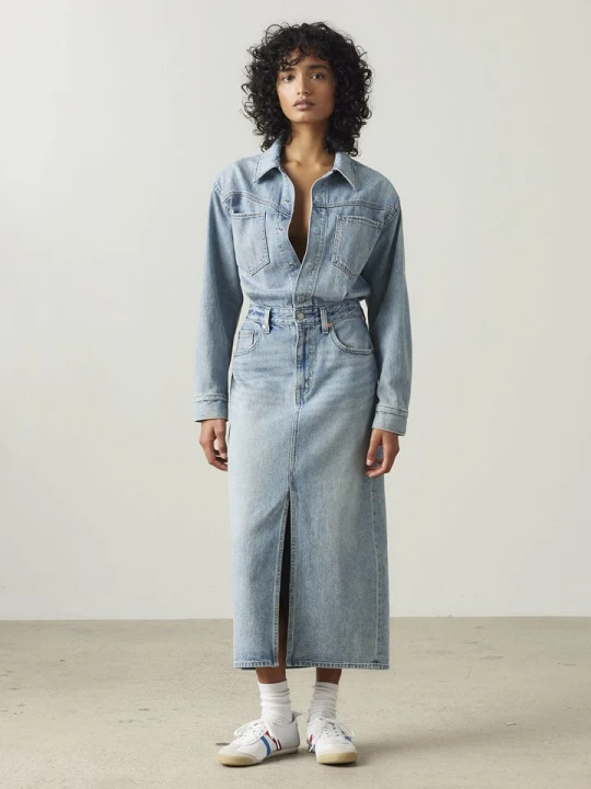 Zdjęcie produktu Levi's Sukienka dżinsowa w kolorze błękitnym rozmiar: 26