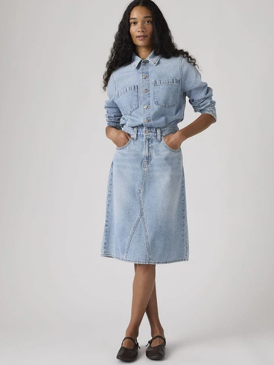 Zdjęcie produktu Levi's Sukienka dżinsowa w kolorze błękitnym rozmiar: XS