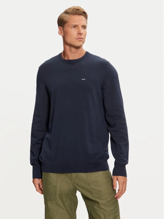 Zdjęcie produktu Levi's® Sweter A7207-0002 Granatowy Regular Fit