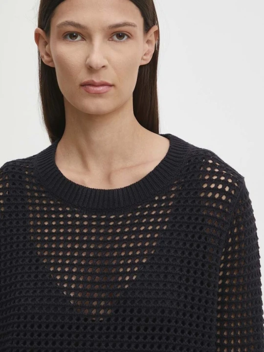 Zdjęcie produktu Levi's sweter bawełniany czarny