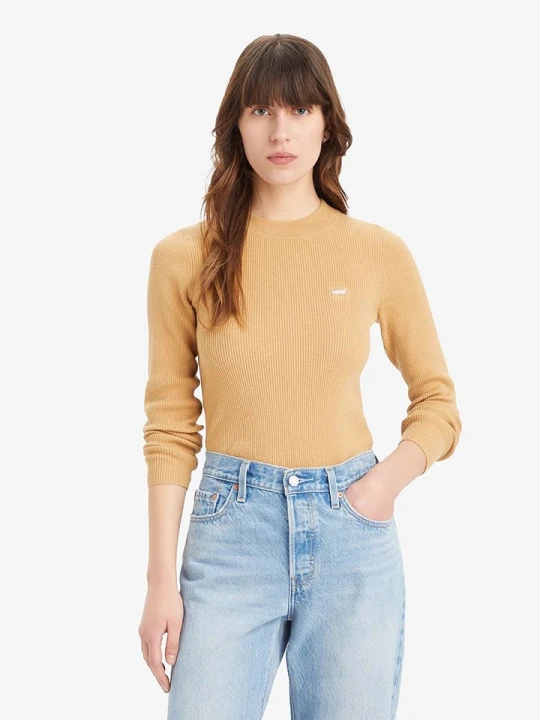 Zdjęcie produktu Levi's Sweter w kolorze karmelowym rozmiar: M