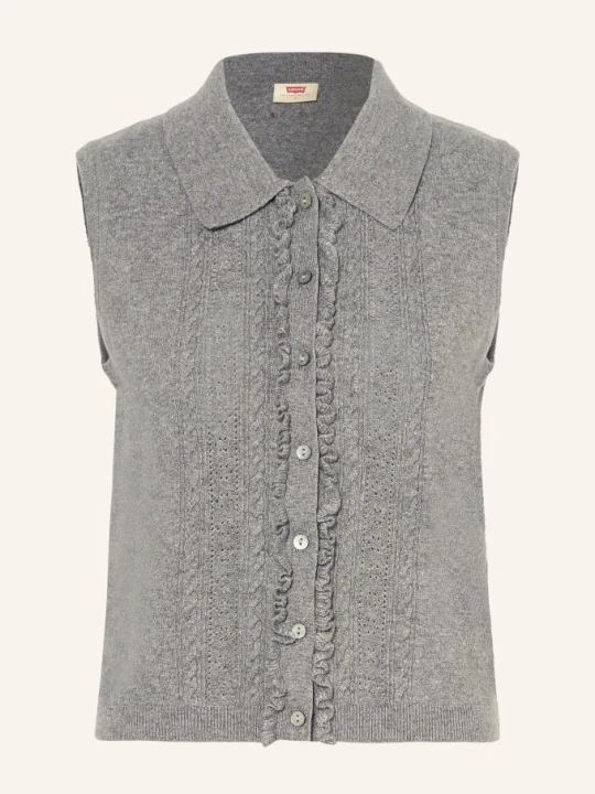 Zdjęcie produktu Levi's® Sweter Z Falbanami grau SZARY