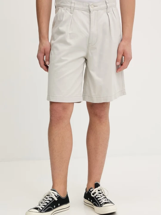 Zdjęcie produktu Levi's szorty bawełniane BAGGY PLEATED szary