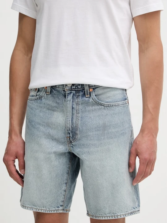 Zdjęcie produktu Levi's szorty jeansowe 468 LOOSE niebieski