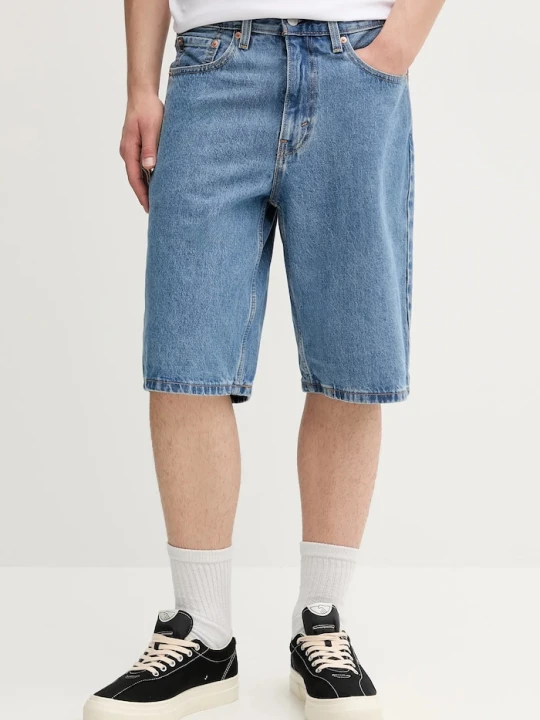 Zdjęcie produktu Levi's szorty jeansowe 469 LOOSE niebieski