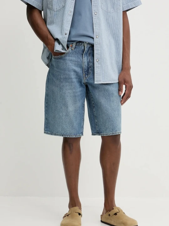 Zdjęcie produktu Levi's szorty jeansowe 478 BAGGY SHORTS niebieski