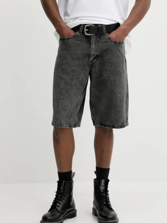 Zdjęcie produktu Levi's szorty jeansowe 478 BAGGY SHORTS szary