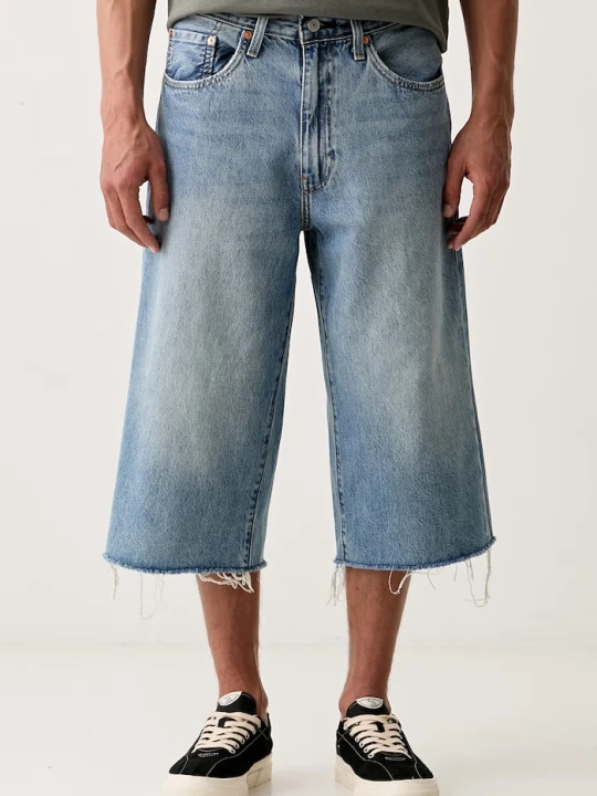Zdjęcie produktu Levi's szorty męskie jeansowe 478 BAGGY CAPRI niebieski