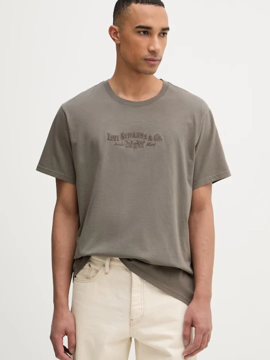 Zdjęcie produktu Levi's T-shirt basic męski bawełniany RELAXED FIT TEE zielony