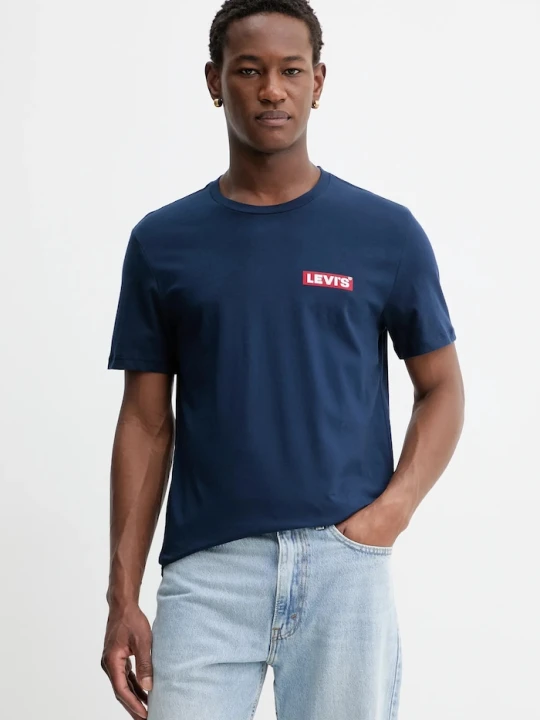 Zdjęcie produktu Levi's t-shirt bawełniany 2-pack granatowy