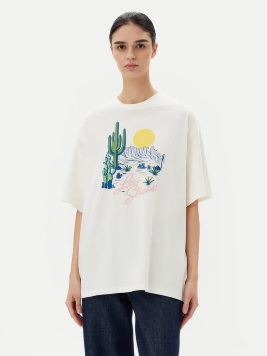 Zdjęcie produktu Levi's® T-Shirt Graphic A4924-0082 Biały Relaxed Fit