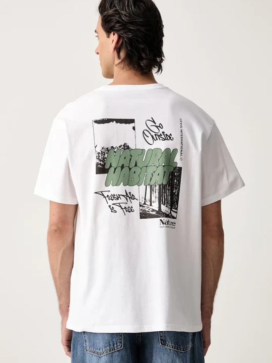 Zdjęcie produktu Levi's T-shirt męski bawełniany RELAXED FIT TEE biały