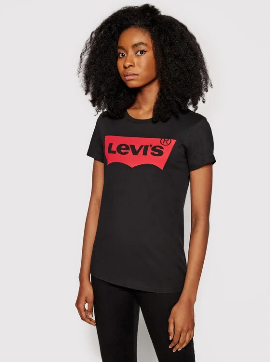 Zdjęcie produktu Levi'® T-Shirt The Perfect Graphic Tee 17369-0201 Czarny Regular Fit Levi's