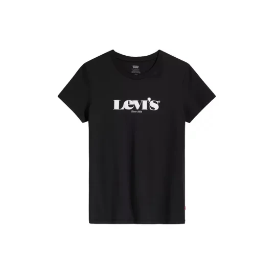 Zdjęcie produktu Levi's The Perfect Tee 173691250, Damskie, Czarne, t-shirty, bawełna, rozmiar: XS