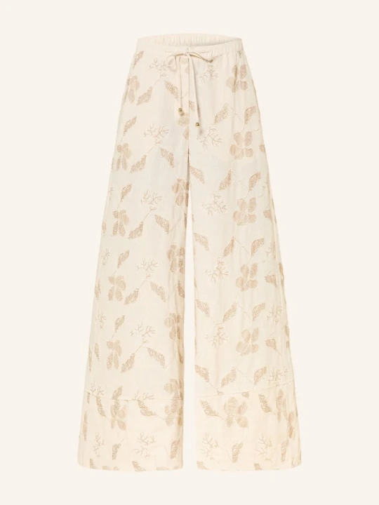 Zdjęcie produktu Lezu Spodnie Marlene Emma Z Lnu beige