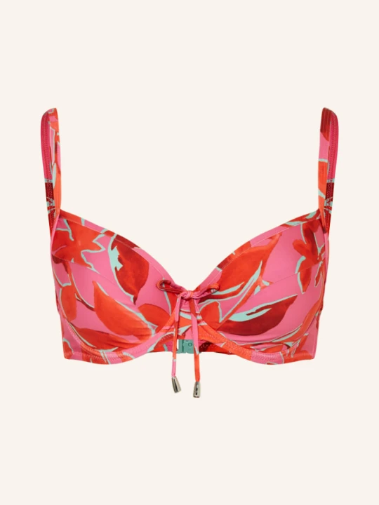 Zdjęcie produktu Lidea Biustonosz Bikini Na Ramiączkach Fused Florals pink