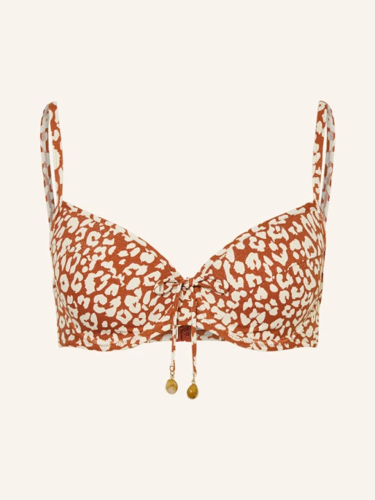 Zdjęcie produktu Lidea Góra Od Bikini Z Fiszbinami Gilded Wild Z Brokatową Przędzą rot