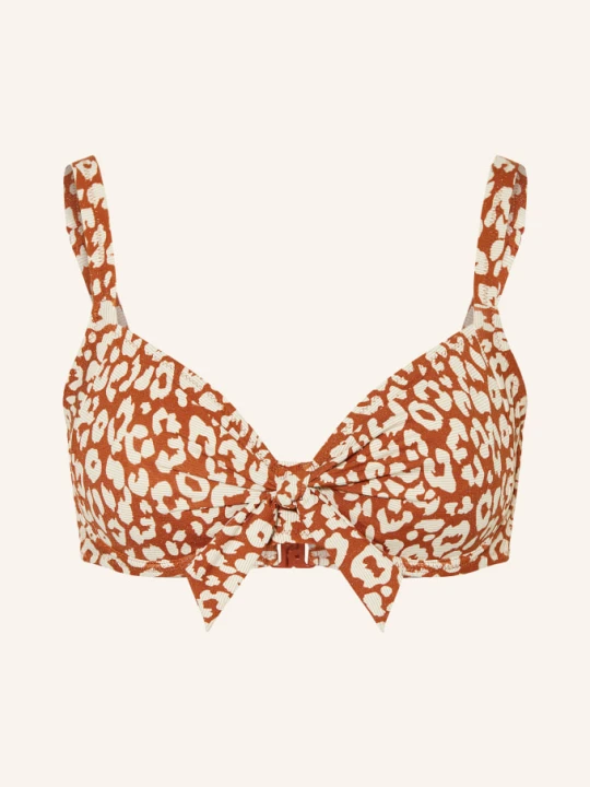 Zdjęcie produktu Lidea Góra Od Bikini Z Fiszbinami Gilded Wild Z Brokatową Przędzą rot