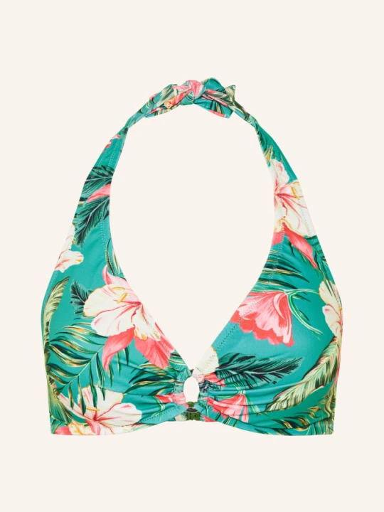 Zdjęcie produktu Lidea Góra Bikini Z Wiązaniem Na Szyi Tropic Joy gruen