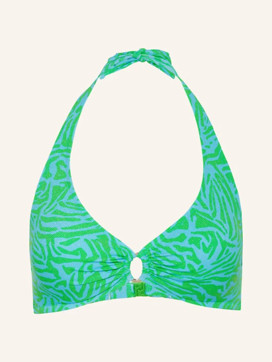 Zdjęcie produktu Lidea Góra Od Bikini Wiązana Na Szyi Aqua Muse Z Błyszczącą Przędzą gruen niebieski