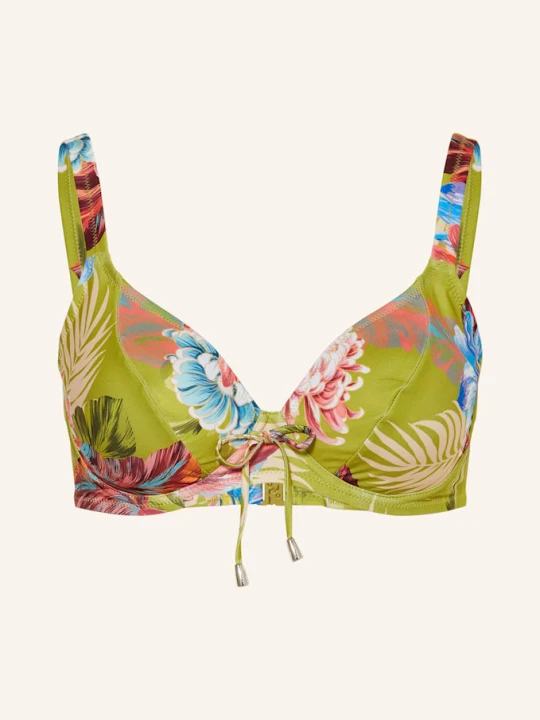 Zdjęcie produktu Lidea Góra Od Bikini Z Fiszbinami Botanic Burst gruen beżowy