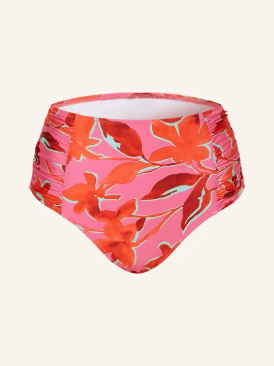 Zdjęcie produktu Lidea Majtki Bikini Z Wysokim Stanem Fused Florals pink