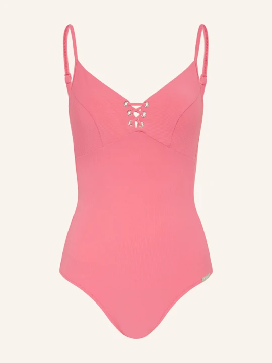 Zdjęcie produktu Lidea Strój Kąpielowy Z Fiszbinami Seaside Serenity pink JASNOCZERWONY